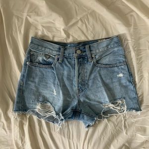 Free People Jean Shorts